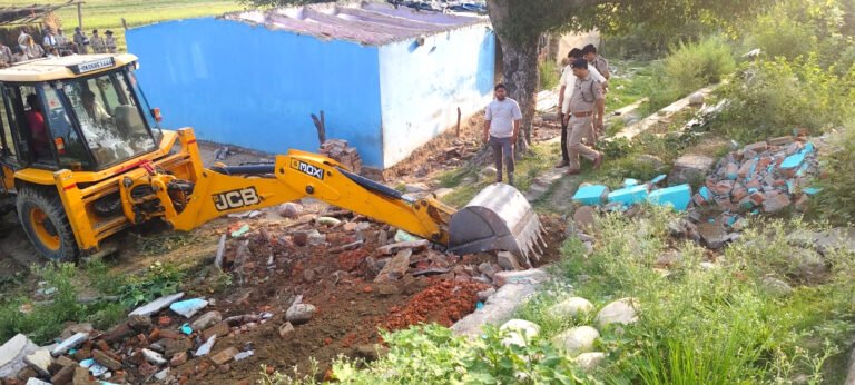 Drug smuggler’s illegal empire demolished, govt land freed